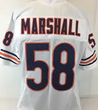 Wilbur Marshall Chicago Bears Throwback Football Jersey