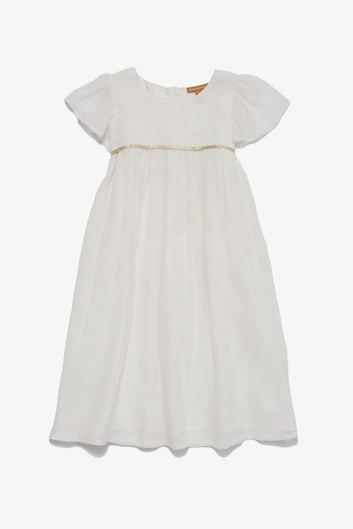 Wild & Gorgeous Emma Girls Dress - Cream (Size 2/3 left)