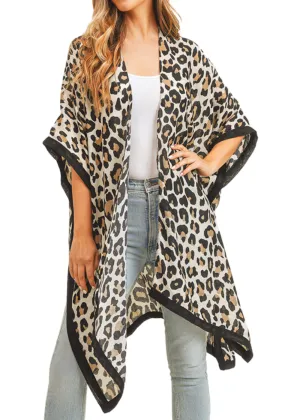 Wild Child Animal Print Kimono