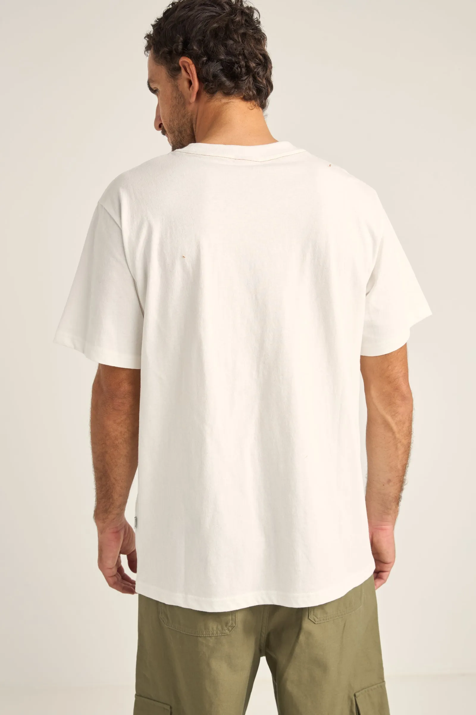 Wild Waves Vintage Ss T-Shirt Vintage White