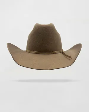 Wild West Whimsy Felt Cowboy Hat in Sahara