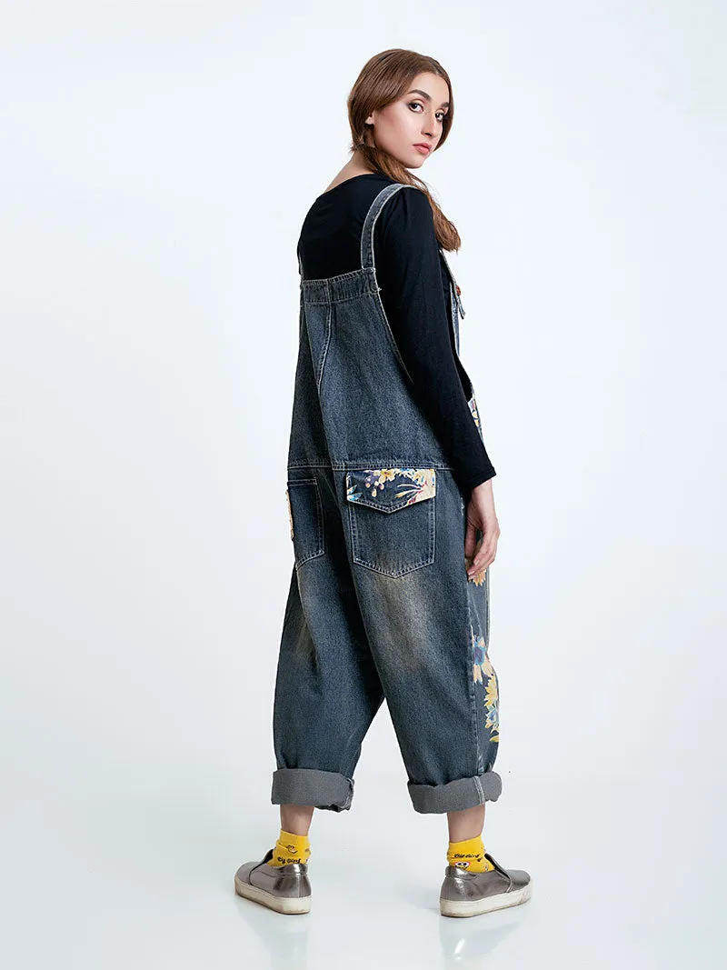 Wildest Dreams Cotton Denim Overalls Dungarees