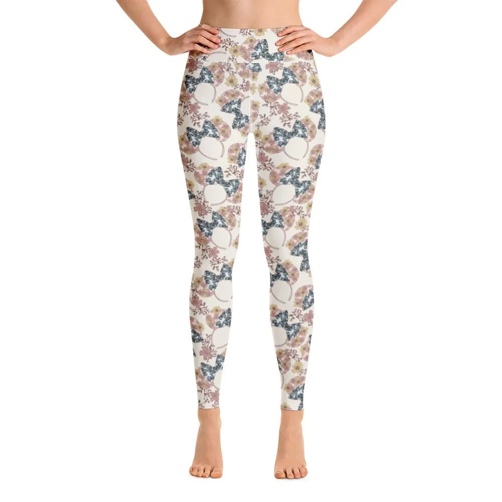 Wildflower Ears Yoga Leggings