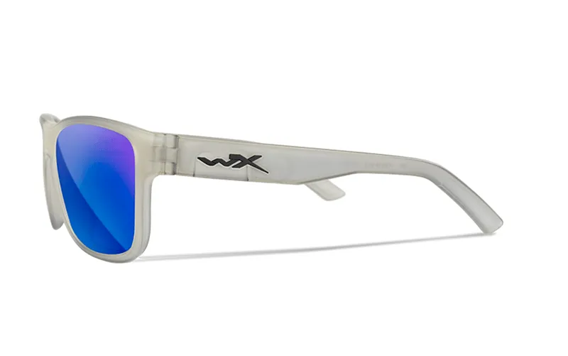 WILEY X OVATION CAPTIVATE™ POLARIZED BLUE MIRROR - MATTE SLATE FRAME