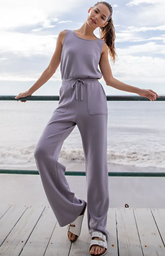 Willa Scuba Sleeveless Jumpsuit