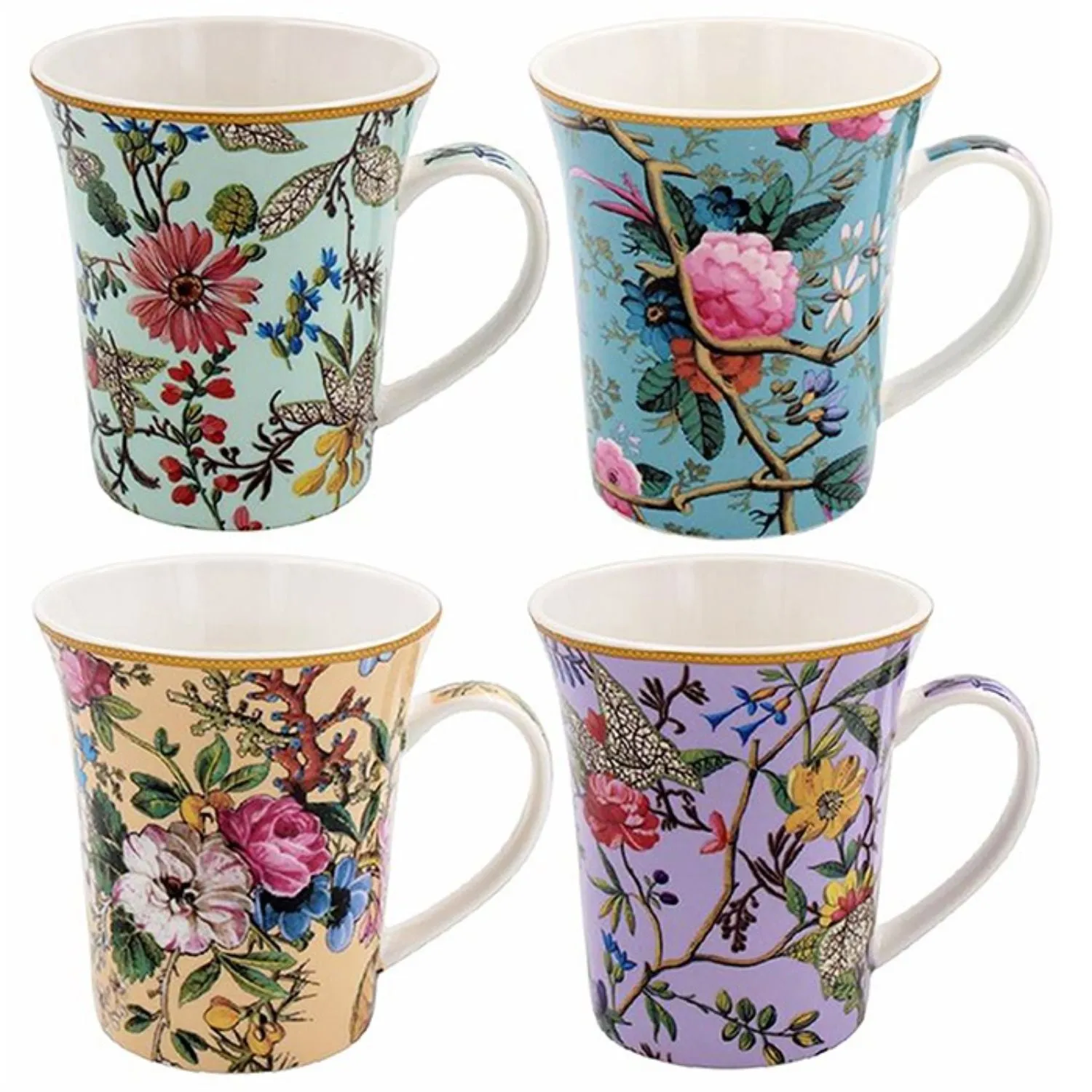 William Morris Set of 4 Kilburn Mug Gift Set