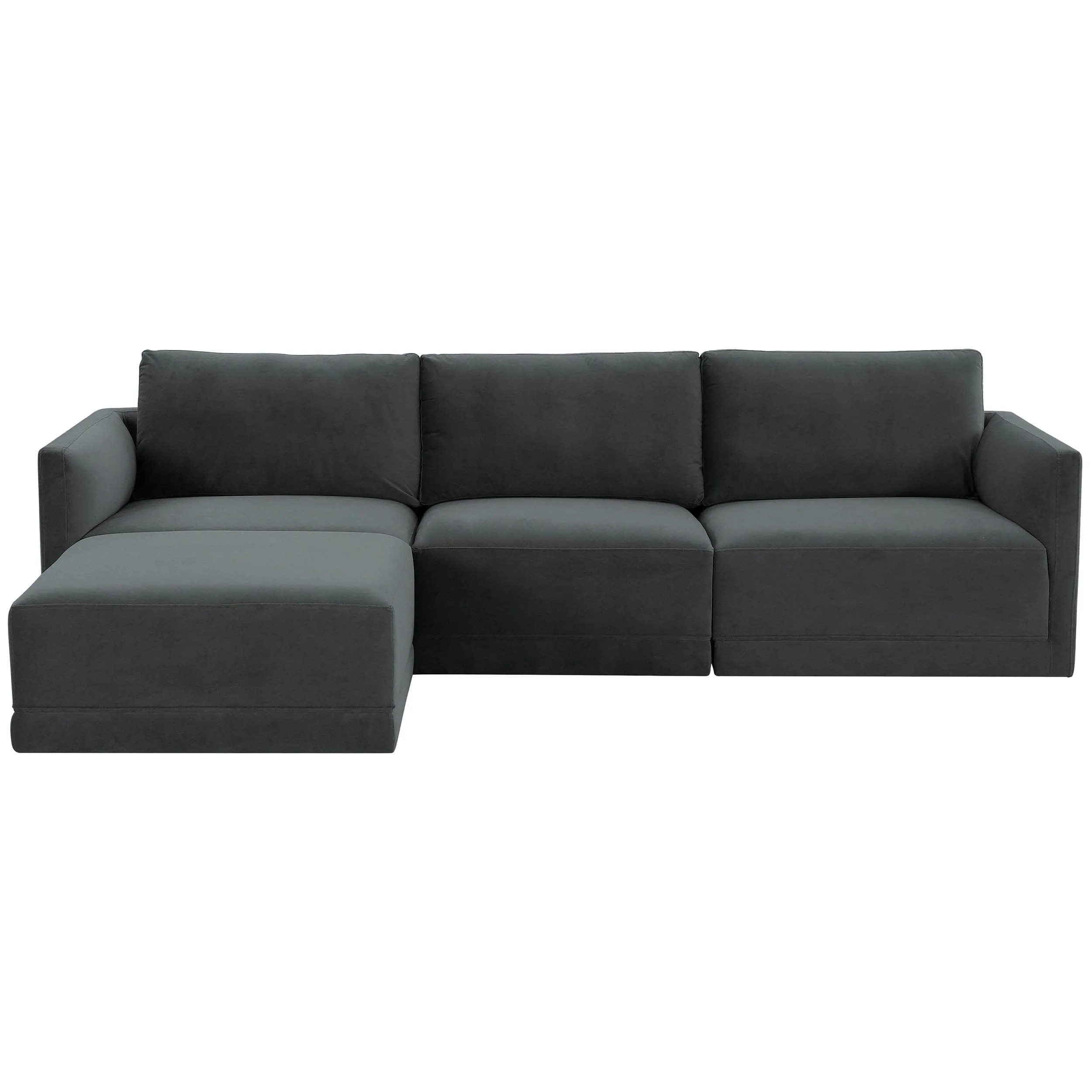 Willow Modular Sectional, Charcoal