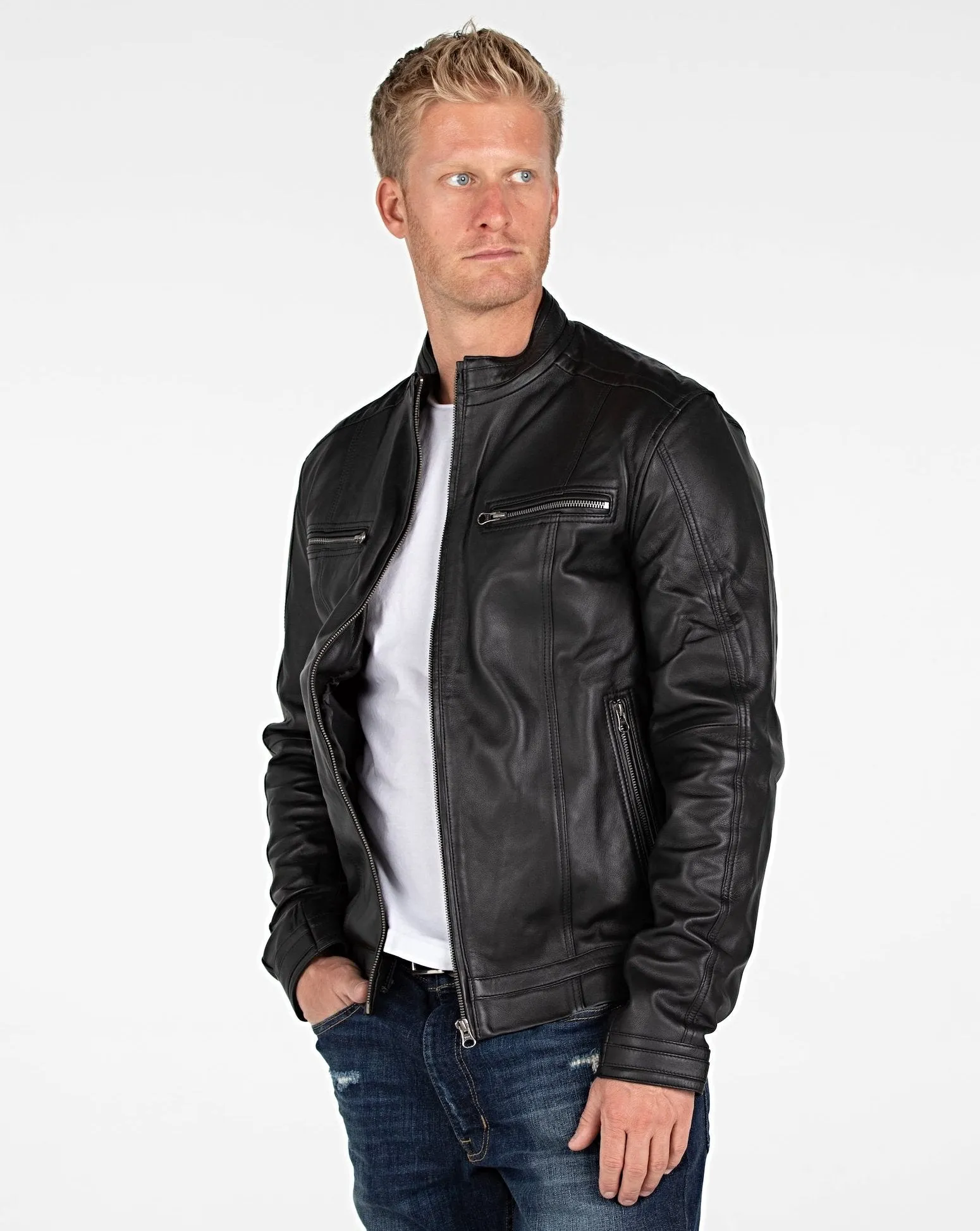 Wilson Mens Leather Jacket