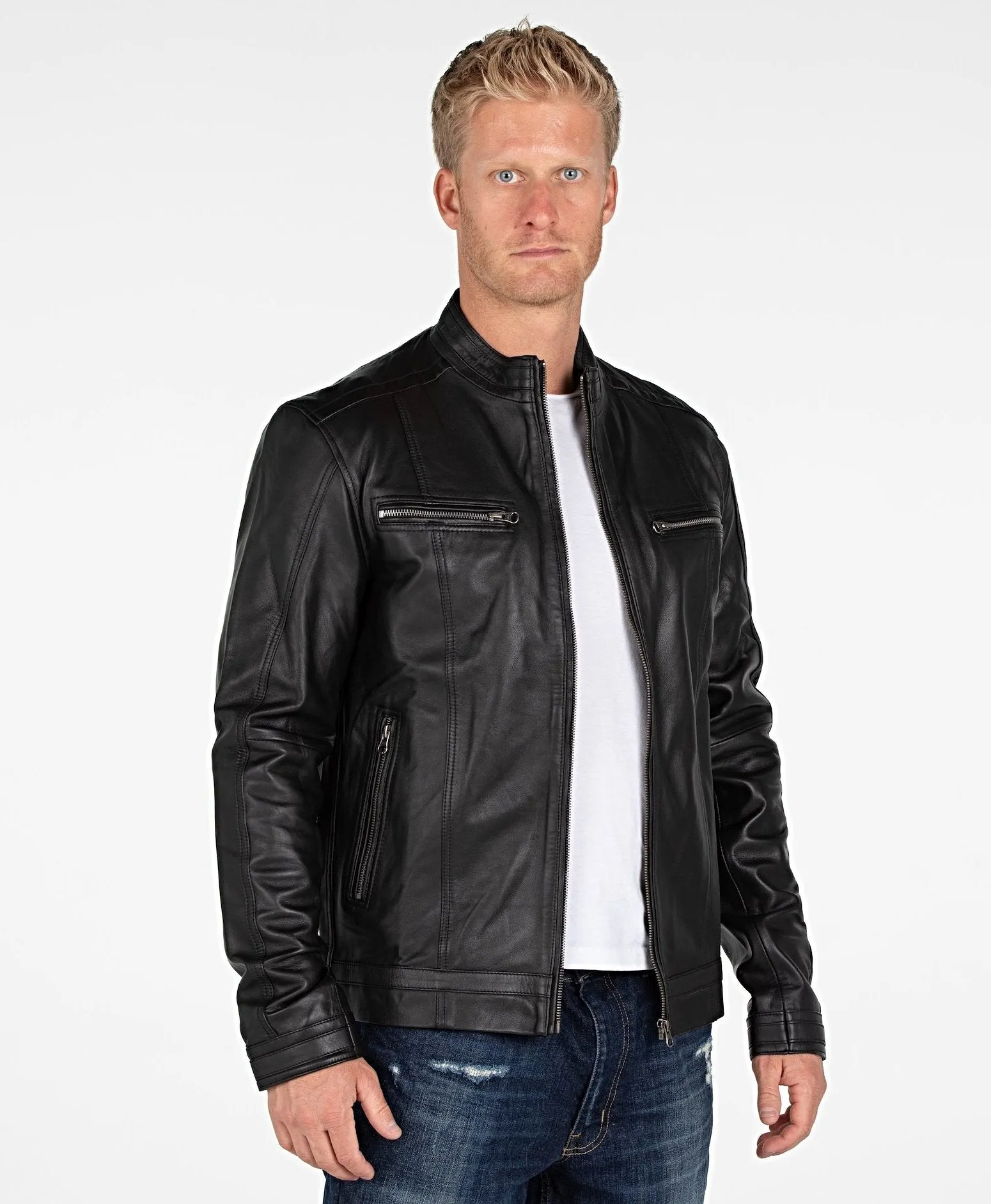 Wilson Mens Leather Jacket