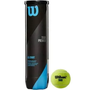 Wilson Tour Premier All Court 4ball Tennis Balls