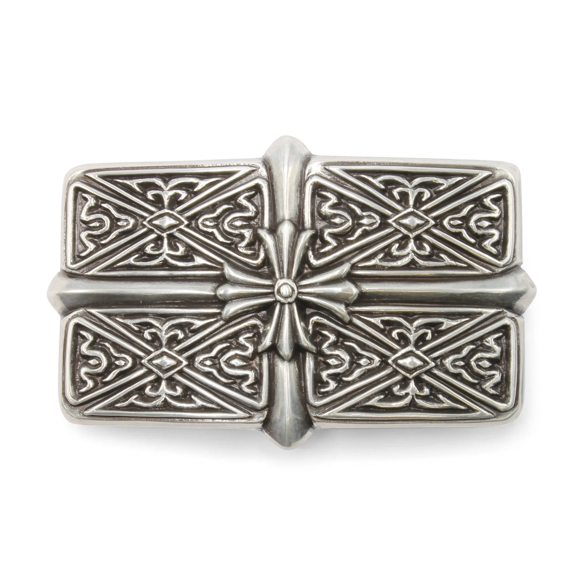 Window Pane Cross Plate Buckle 40mm