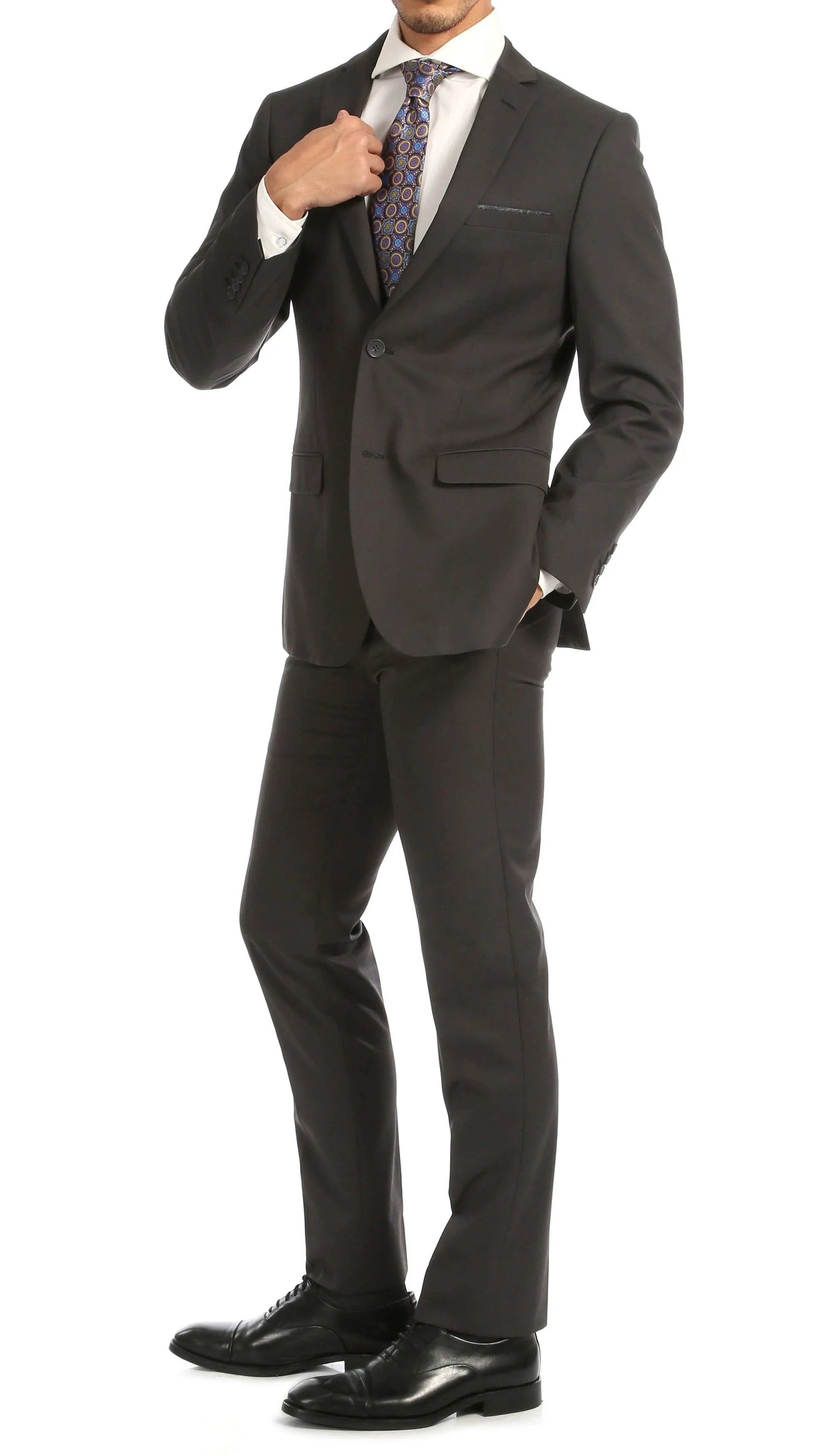 Windsor Charcoal Slim Fit 2 Piece Suit