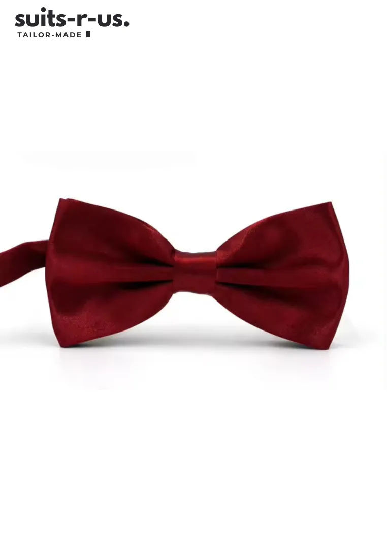 Wine Red Bowtie