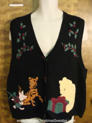 Winnie the Pooh and Friends Ugly Christmas Sweater