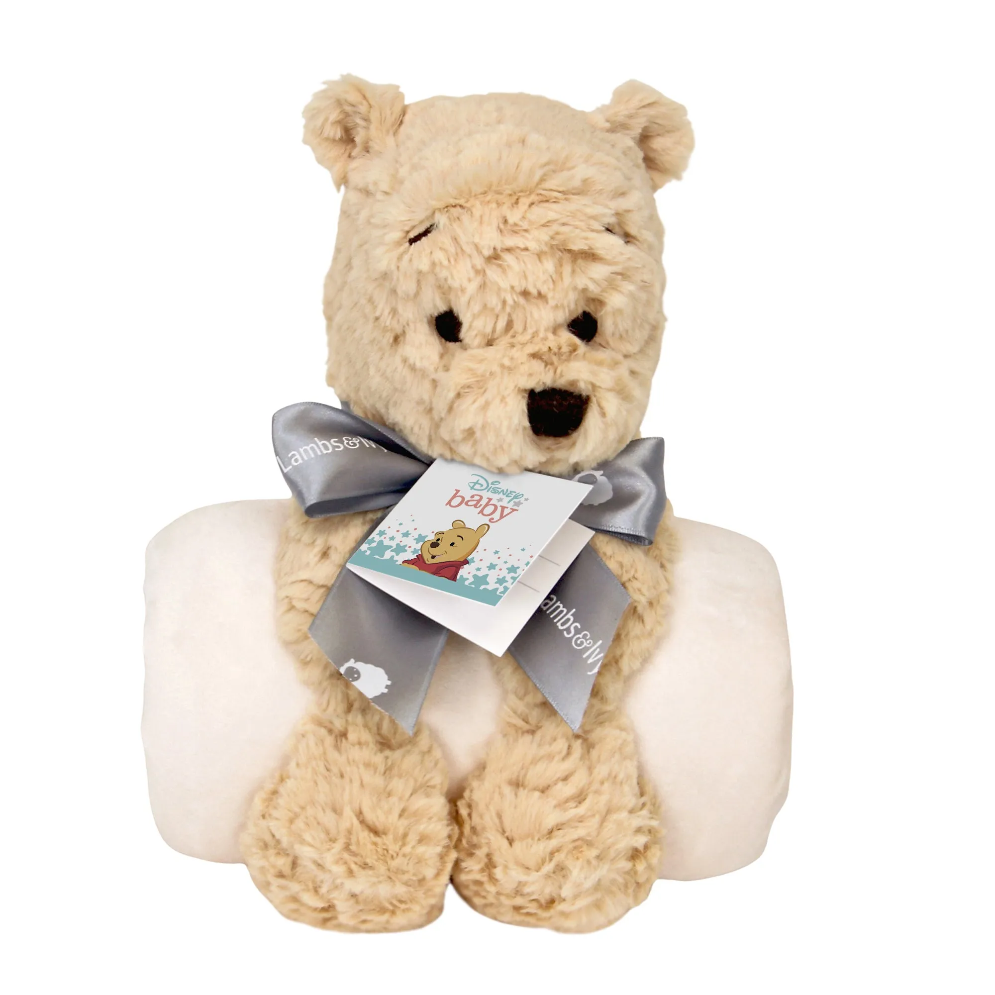 Winnie the Pooh Blanket & Plush Baby Gift Set