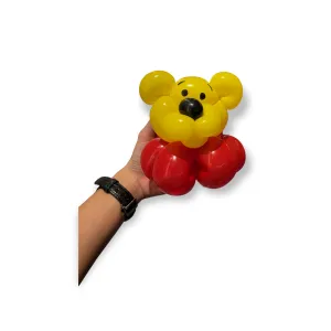 Winnie The Pooh Yellow Bear Balloon Bracelet Sculpture