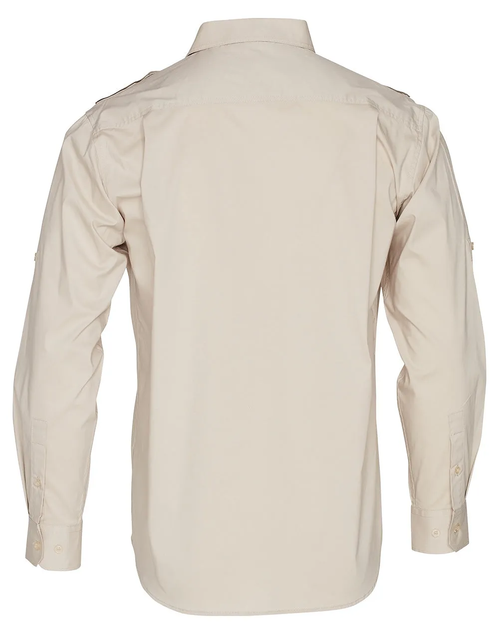 Winning Spirit Men's Long Sleeve Military Shirt (M7912)