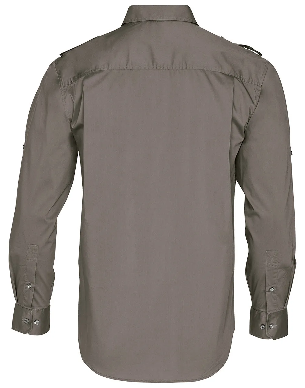 Winning Spirit Men's Long Sleeve Military Shirt (M7912)