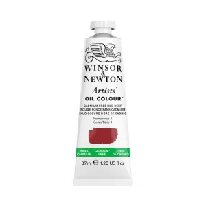 Winsor & Newton Artists' Oil Colour 37ml - S4 - Cadmium-Free Red Deep