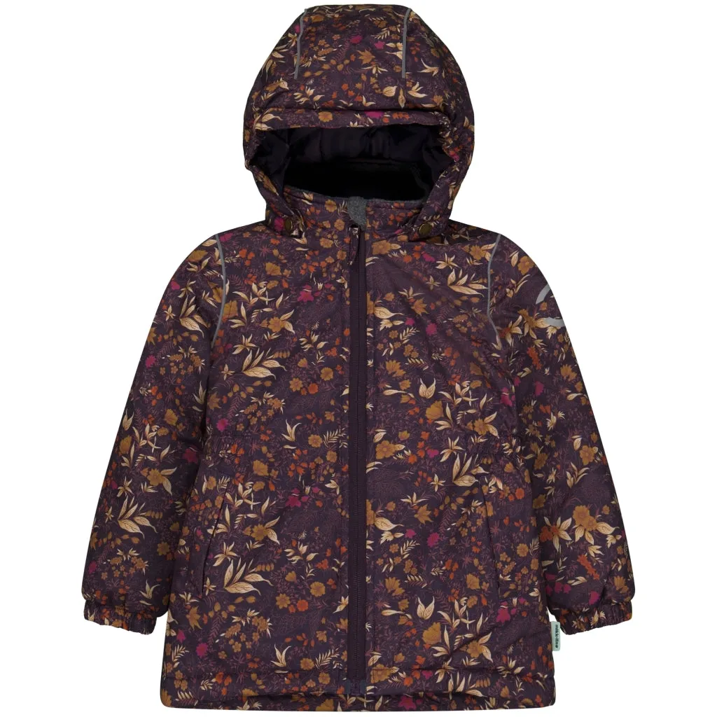 Winter Jacket Polyester (Printed) - Nightshade