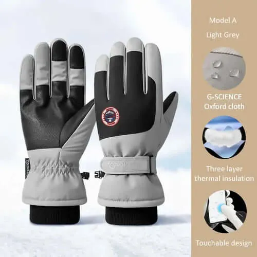 Winter Waterproof Cycling Gloves Sports Running Motorcycle Ski Touch