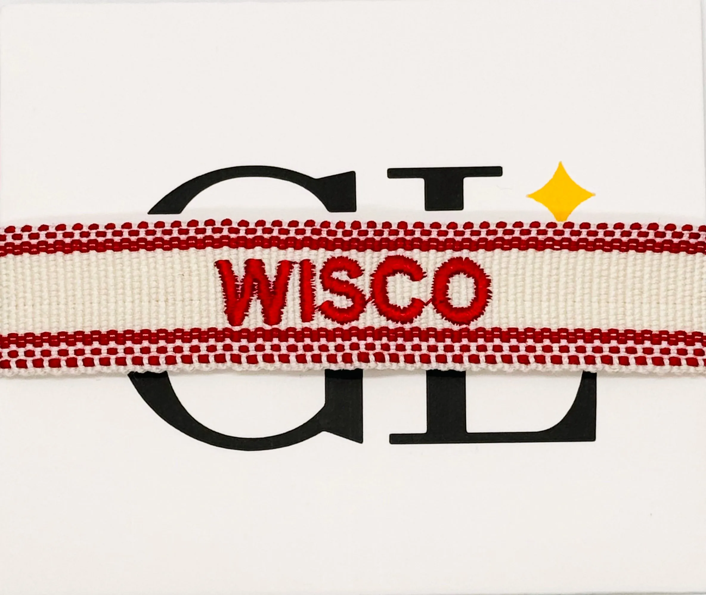 Wisco Team Tassel Bracelet