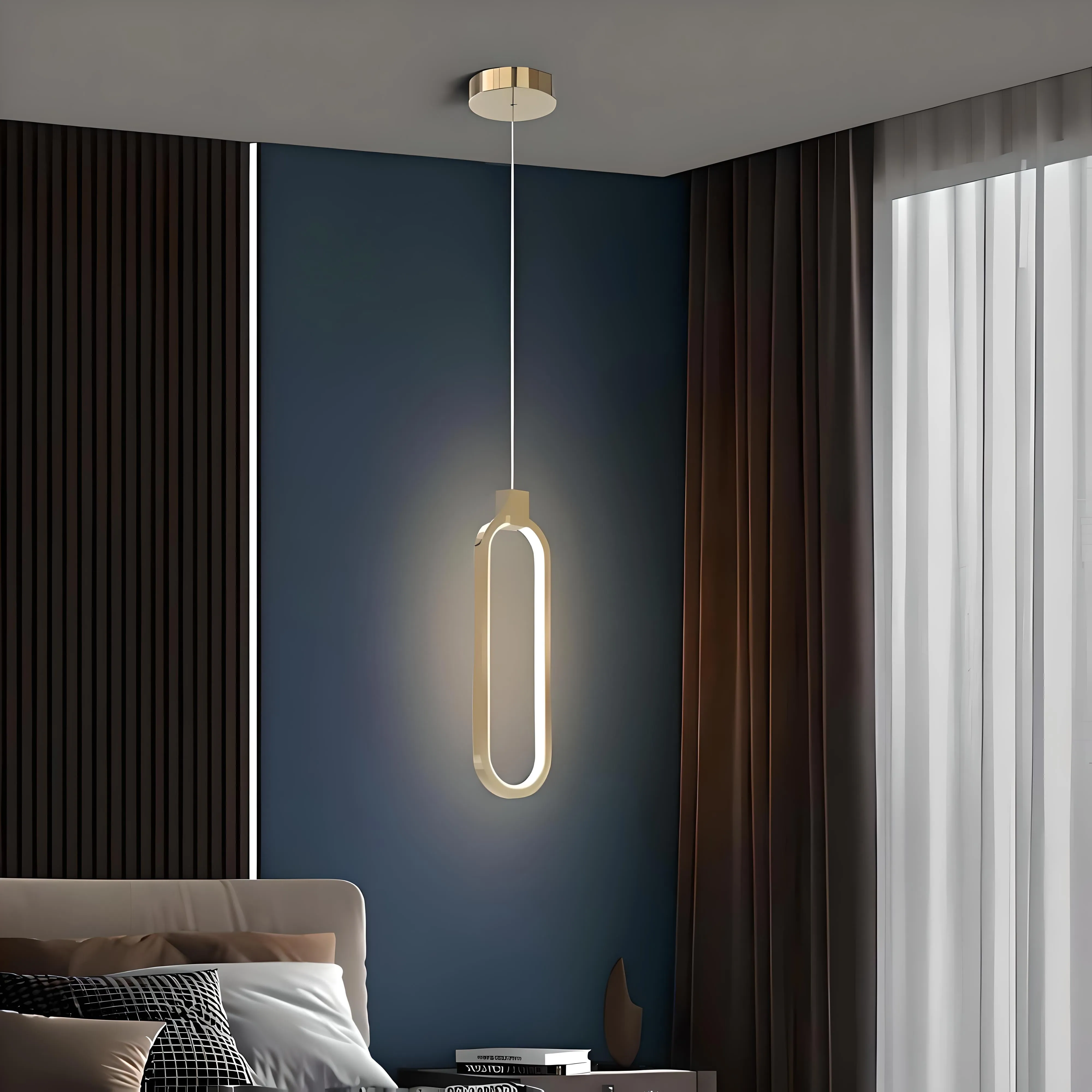 Wittenberg - Nordic Bedside Pendant Light