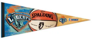 WNBA New York Liberty Official Team Premium Felt Pennant - Wincraft