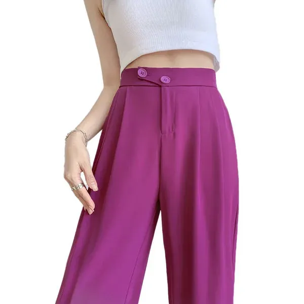 Woman's Casual Full-Length Loose Pants