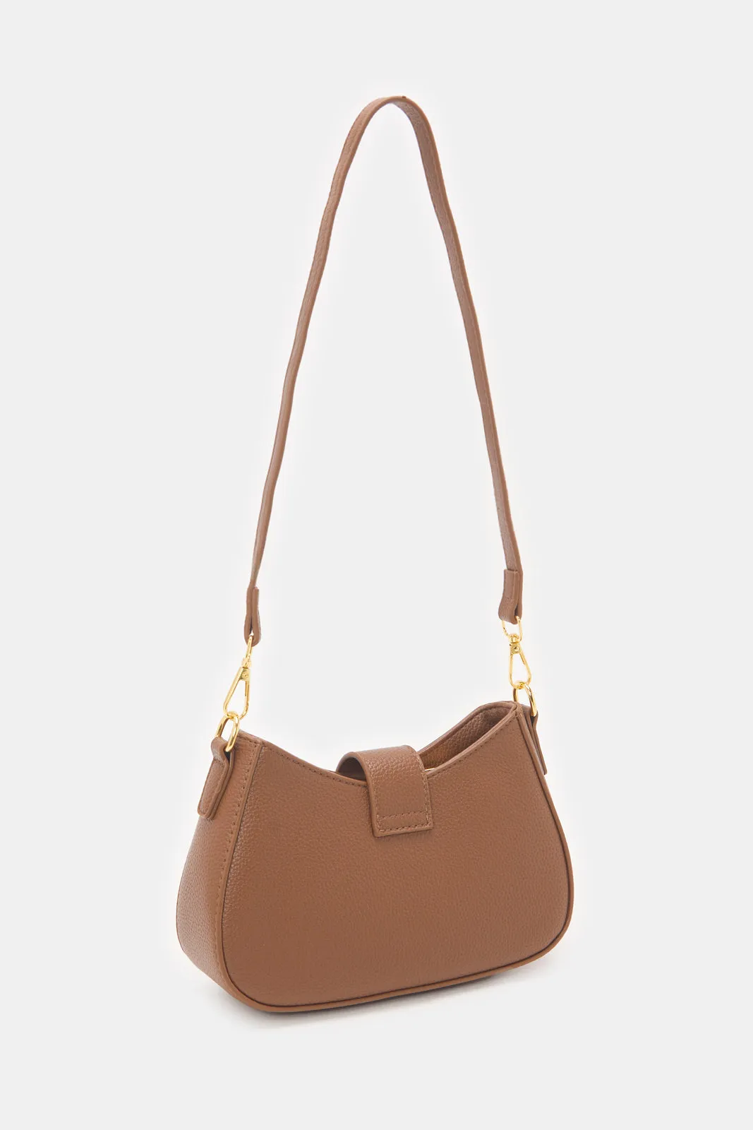 Women Brown Handbag With Strap