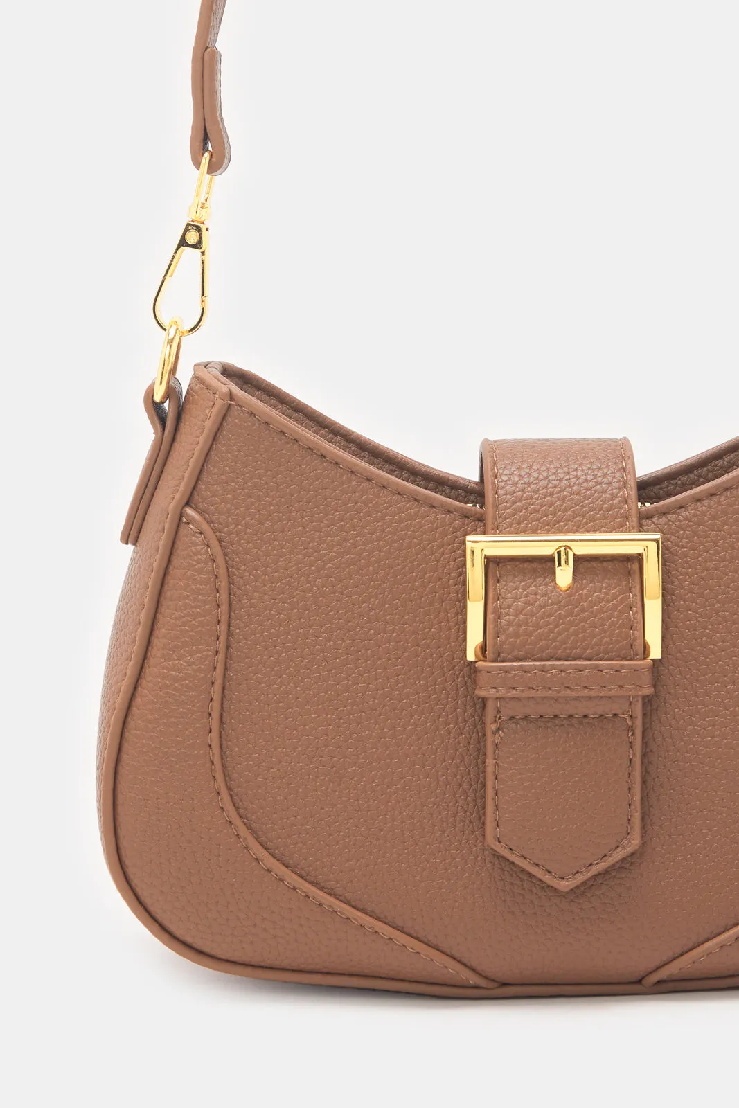 Women Brown Handbag With Strap