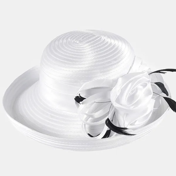 Women Dress Church Cloche Wedding Hats SD702