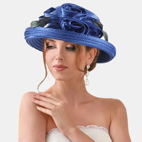 Women Dress Church Cloche Wedding Hats SD702