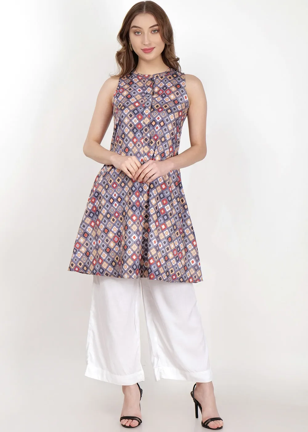 Women Ethnic Motifs Printed Kurtis