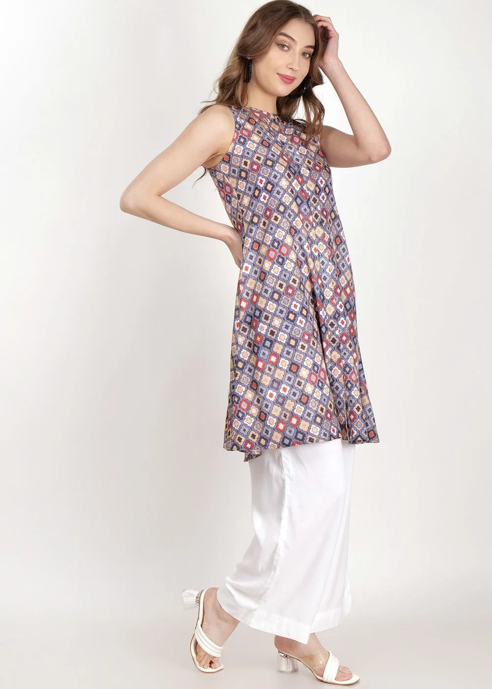 Women Ethnic Motifs Printed Kurtis