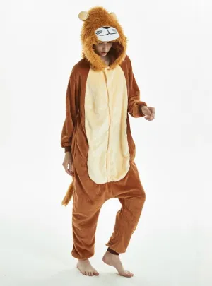 WOMEN LION JUMPSUIT CARTOON ANIMAL PAJAMAS