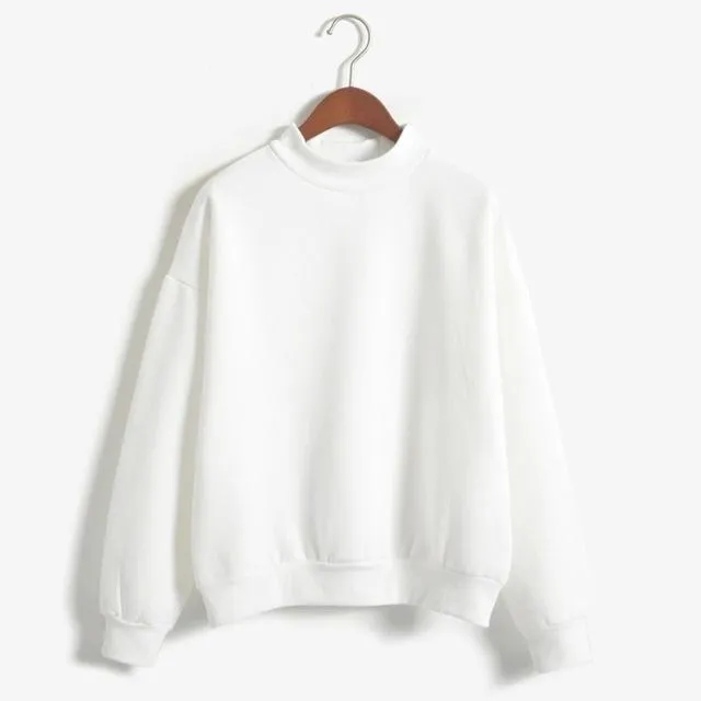 Women Loose Fleece Pullover