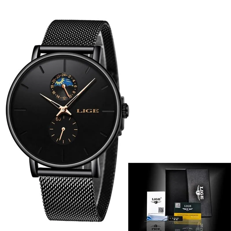 Women Luxury Brand Simple Quartz  Waterproof Wristwatch