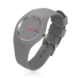 Women Silicone Band Sport Watch Fashion Brand MILER Colorful Quartz Bracelets Watches Relogio Feminino