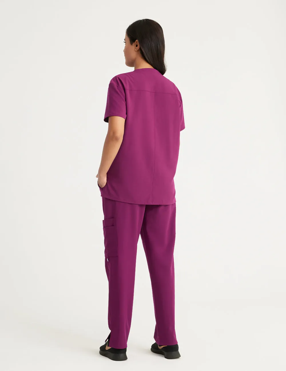 Womens 3-Pocket V-Neck Scrub Top Limited Edition Colorways