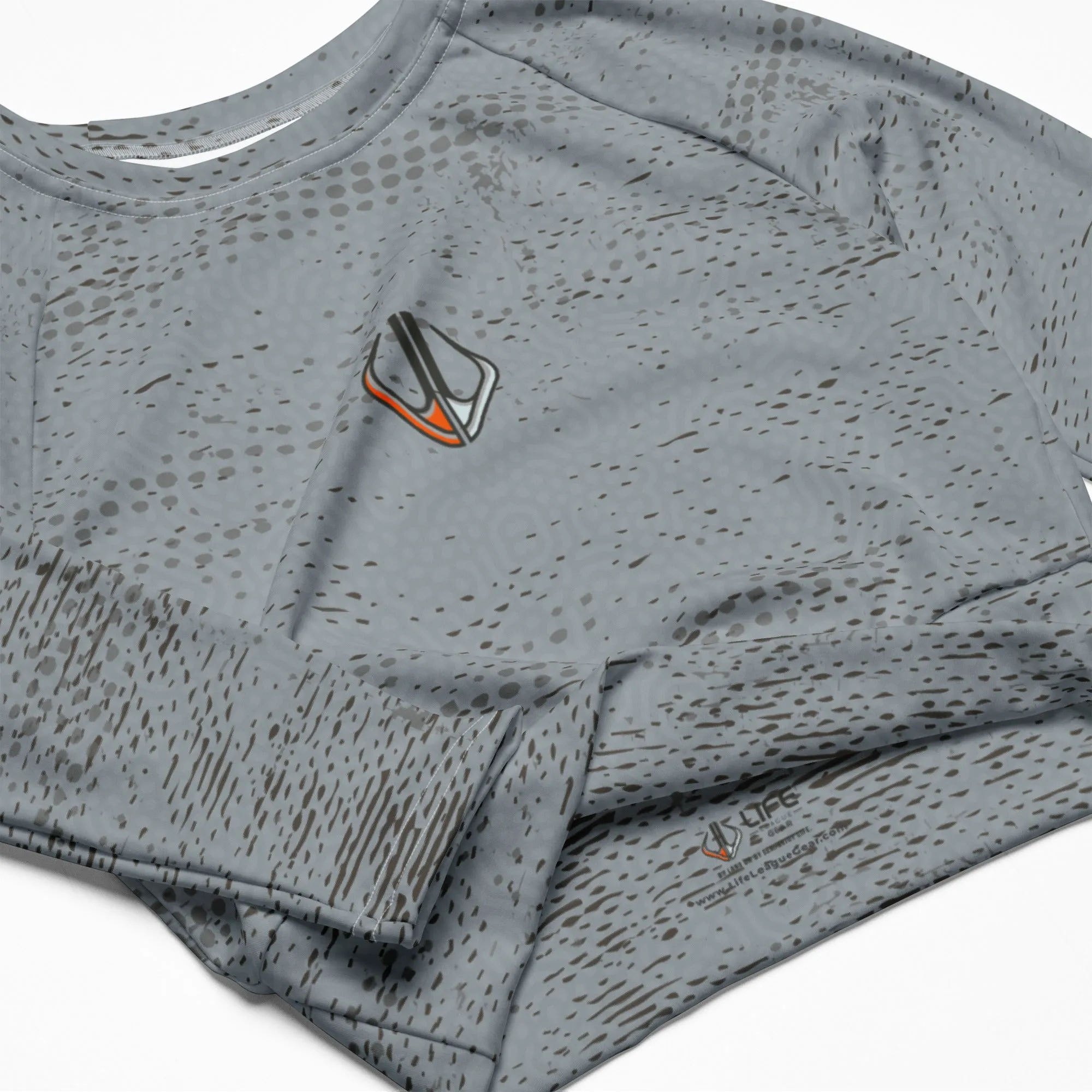 Women's ADAPT - Crop Top Skin - Mako Grey | Mangrove Mud