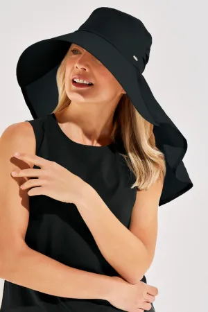 Women's Anastasia Elegant Full Coverage Hat  |  Black