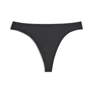 Women's Anytime Thong - Natural Black