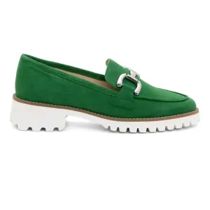 WOMEN'S ARA KIANA BUCKLE LOAFER | GRASS