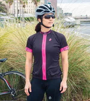 Women's Axis Club Short Sleeve Jersey - Momentum Black