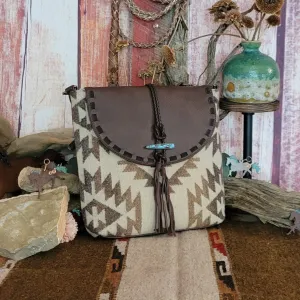 Women's Aztec Blanket Style Concealed Carry Crossbody Purse by Justin 24184542