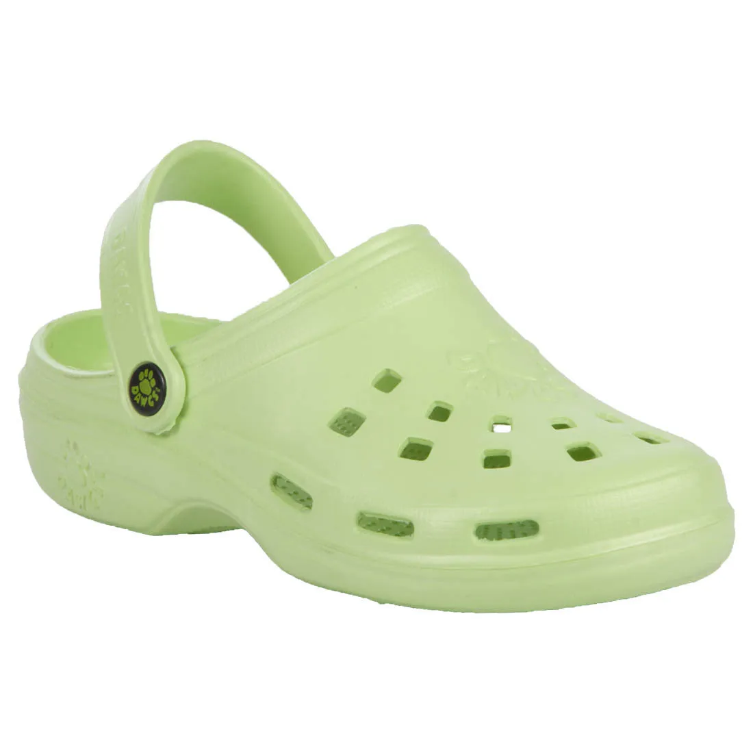 Women's Beach Dawgs Clogs - Lime Green