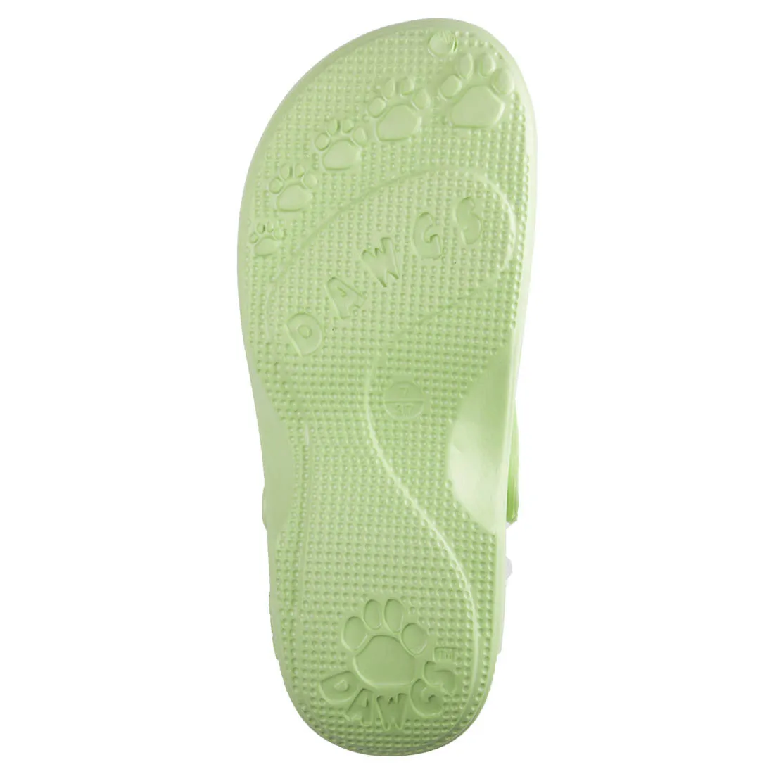 Women's Beach Dawgs Clogs - Lime Green