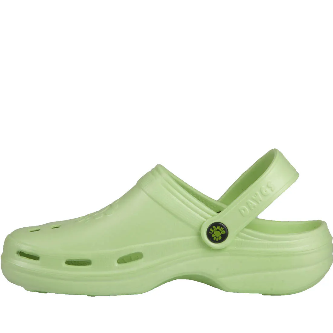 Women's Beach Dawgs Clogs - Lime Green