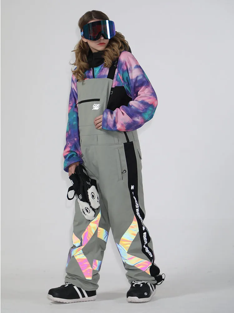 Women's Biozone Glimmer Light Outdoor Snow Bibs